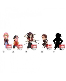 Figura banpresto demon slayer: kimetsu no yaiba world collectable figure vol.11 12 unidades 7cm