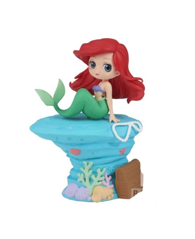 Figura banpresto q posket disney stories la sirenita ariel mermaid style ver.a 9cm