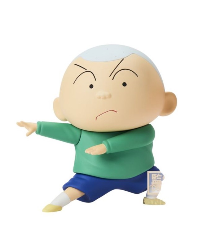 Figura banpresto crayon shinchan kasukabe boueitai new dimension! masao kun vol.3 10cm