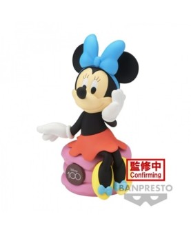 Figura banpresto disney characters sofubi 100th anniversary minnie mouse 11cm