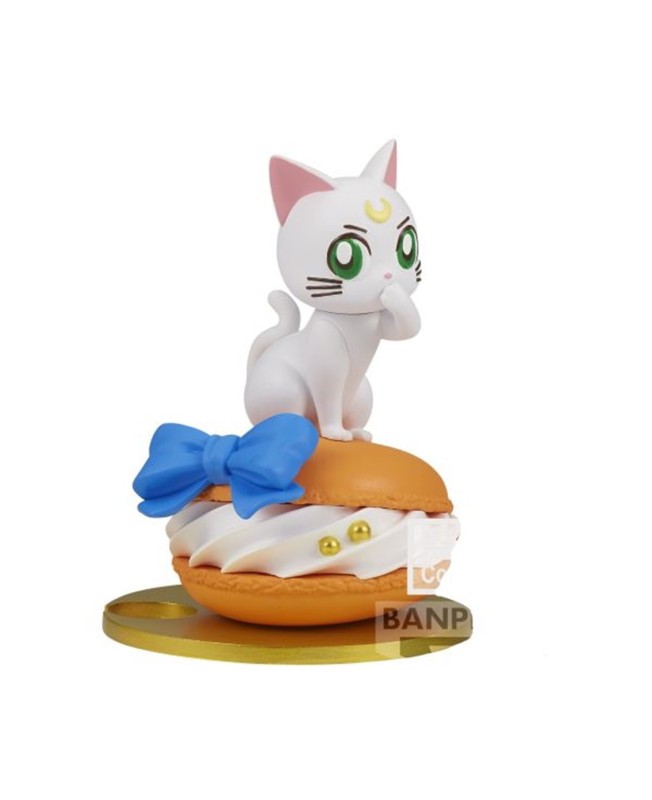 Figura banpresto pretty guardian sailor moon cosmos paldolce collection artemis 7cm