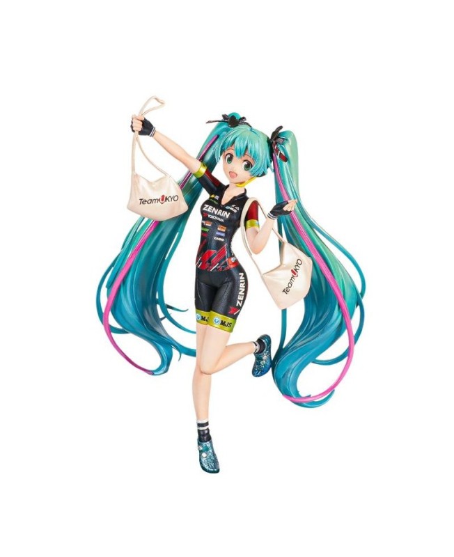 Figura banpresto hatsune miku racing chronicle racing miku 2019 team ukyo cheering