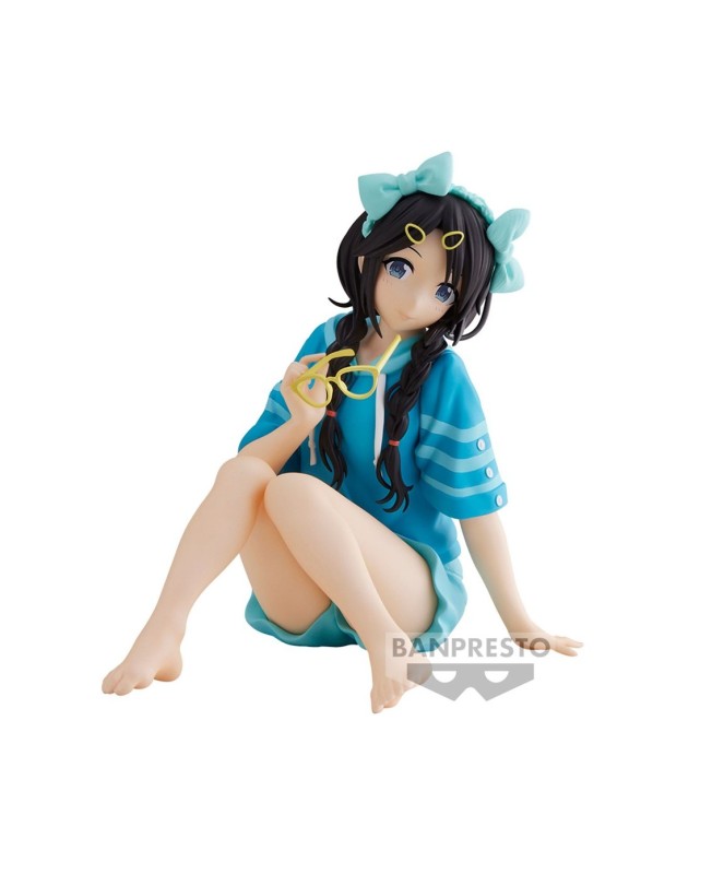 Figura banpresto the idolmaster shiny colors relax time yuika mitsumine 10cm