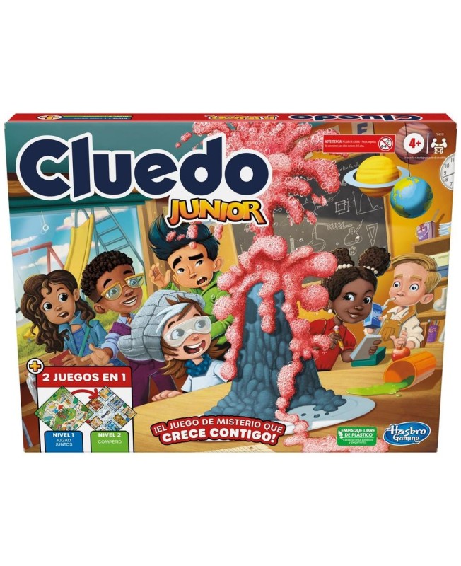 Juego de mesa hasbro cluedo junior