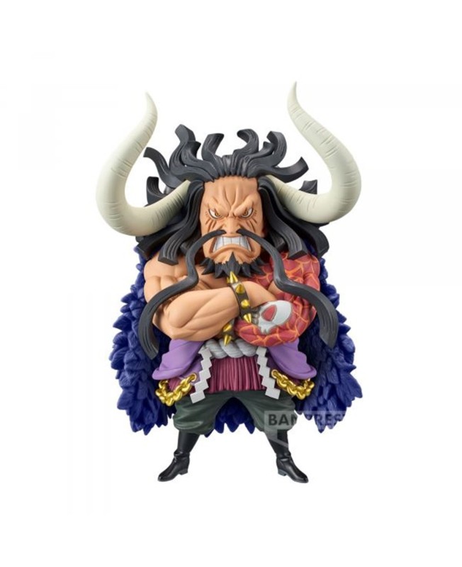 Figura banpresto one piece mega world collectable figure kaido of the beasts 13cm