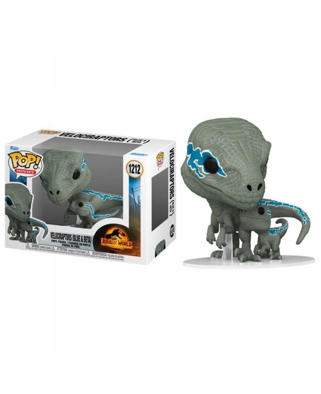 Funko pop cine jurassic park jurassic velociraptor blue & beta 62223