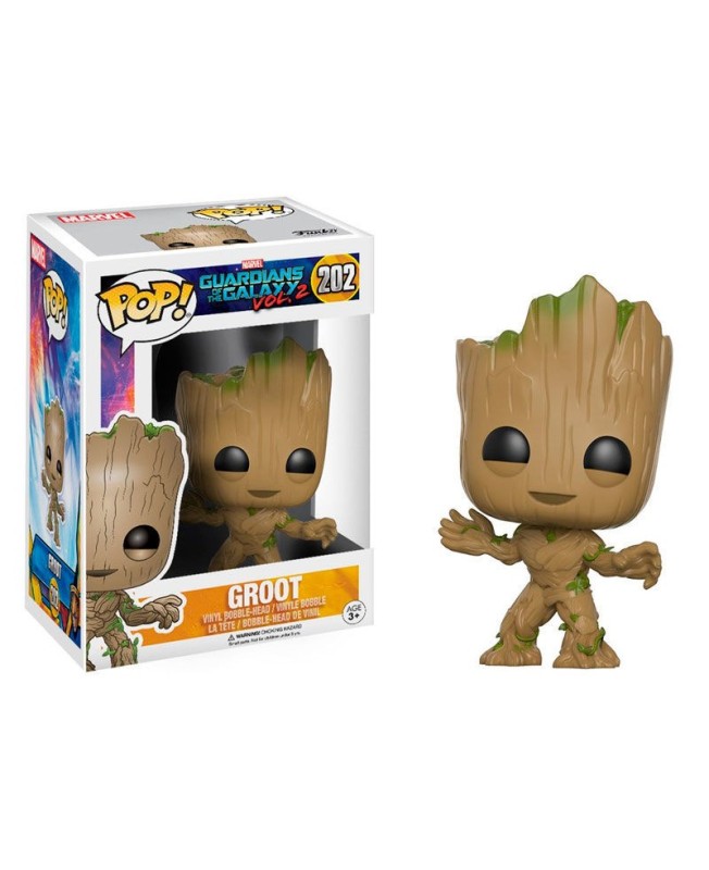 Funko pop marvel los guardianes de la galaxia volumen 2 groot peque�o 13230