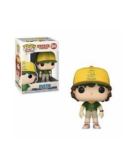 Funko pop stranger things dustin en el campamento