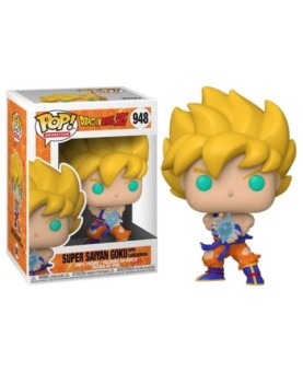 Funko pop dragon ball z super saiyan goku con kamehameha 48660