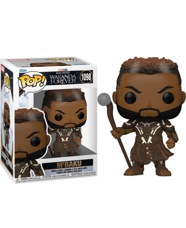 Funko pop marvel black panther wakanda forever mbaku 63942