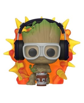 Funko pop marvel guardianes de la galaxia groot con detonador 70653