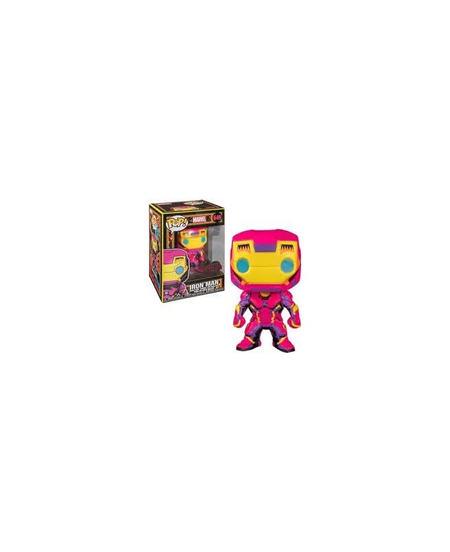 Funko pop marvel black light ironman multicolor 48846