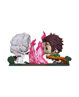 Funko pop moment animacion demon slayer kimetsu no yaiba tanjiro vs rui 49009