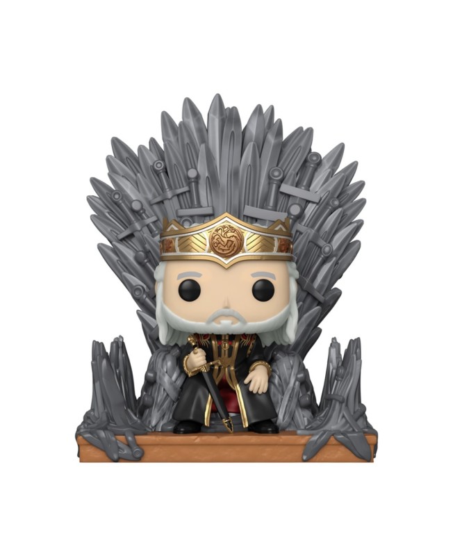 Funko pop casa del dragon viserys en el trono de hierro 76470