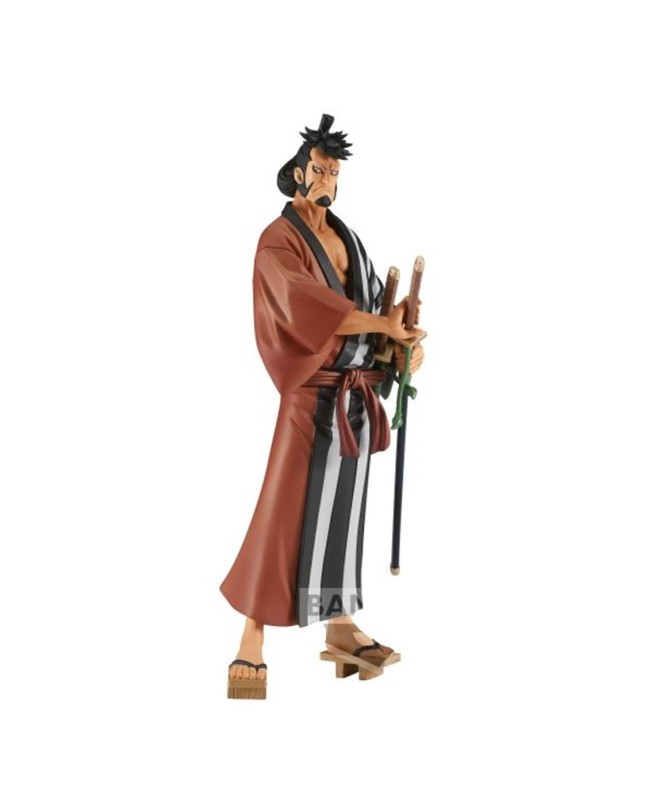 Figura banpresto one piece dxf the grandline men wanokuni kin'emon vol.27 17cm