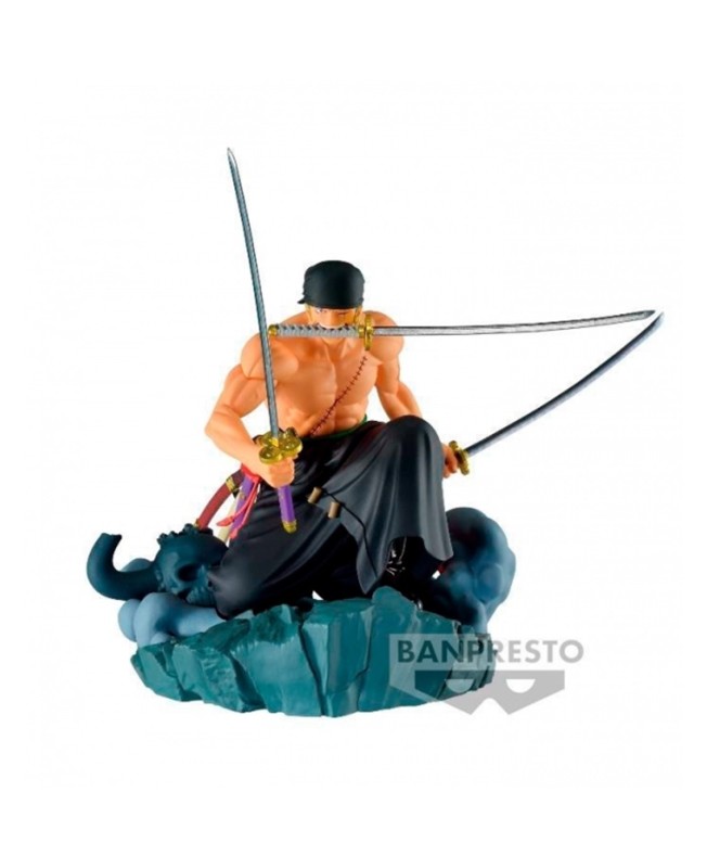 Figura banpresto one piece dioramatic rorona zoro the anime