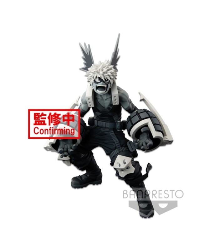 Figura banpresto my hero academia katsuki bakugo wfc super master the tones