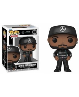 Funko pop deportes formula 1 mercedes lewis hamilton 62220