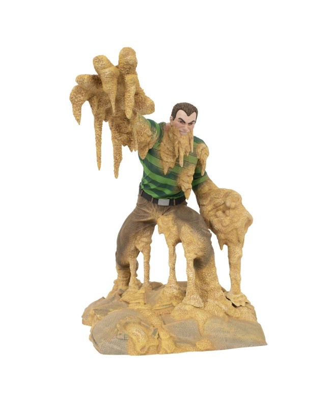 Figura diamond collection marvel comic gallery spiderman sandman