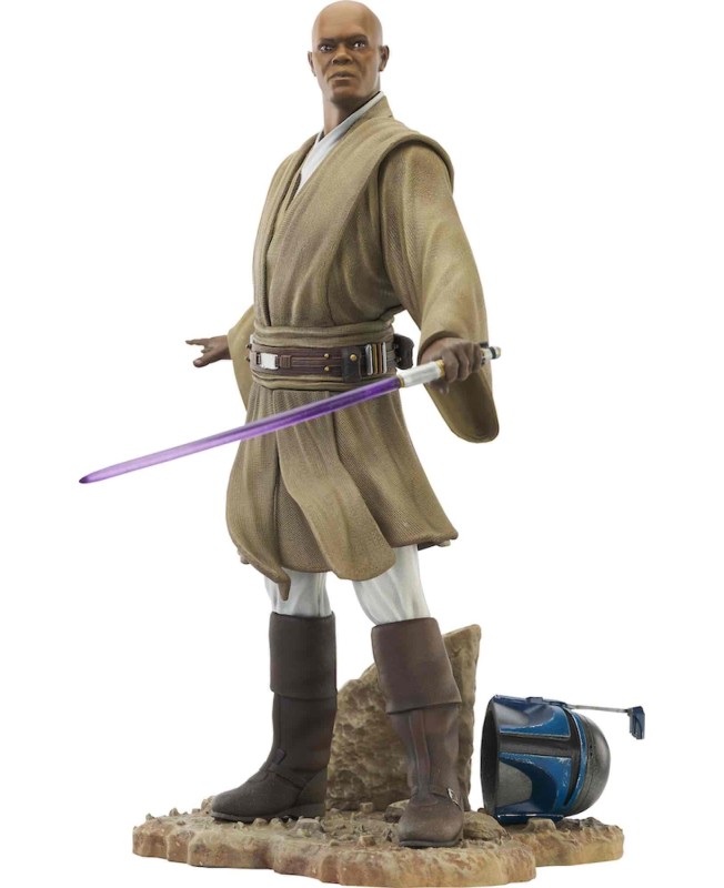 Figura diamond select toys star wars attack of the clones premier collection mace vindu 1 - 7 escala