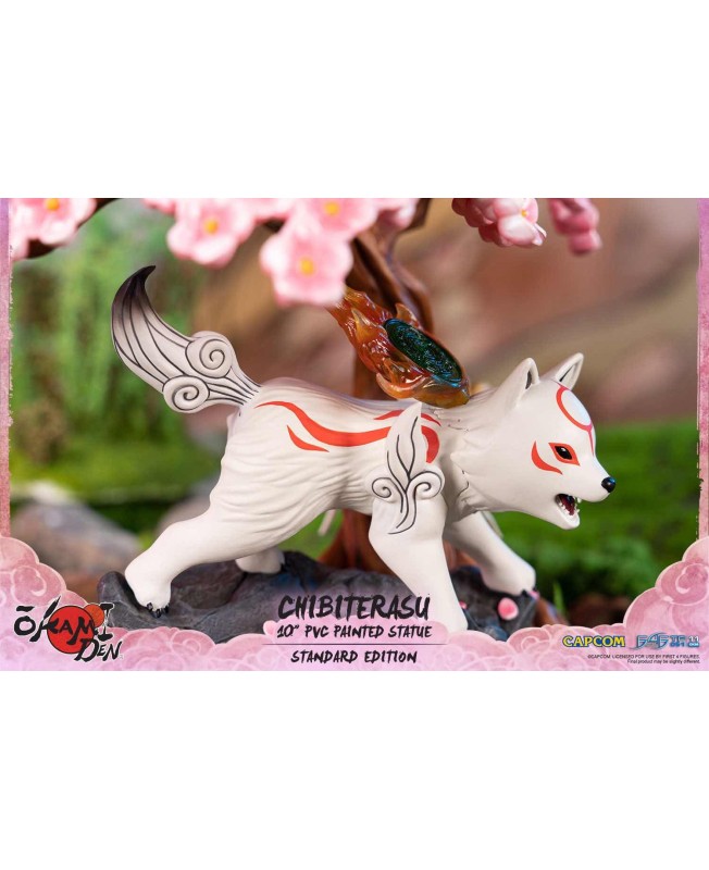 Figura first 4 figures standard edition chibiterasu okamiden