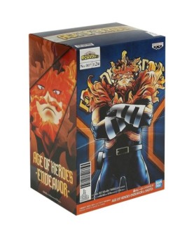 Figura banpresto my hero academia age of heroes endeavor & shoto enji todoroki