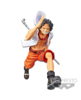 Figura banpresto one piece portgas d ace marine bp17525