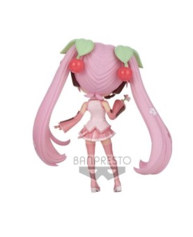 Figura banpresto q posket hatsune miku sakura miku ver. b