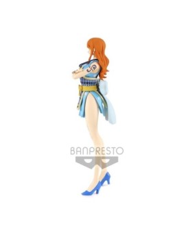 Figura banpresto one piece glitter & glamours nami wano country ver. b