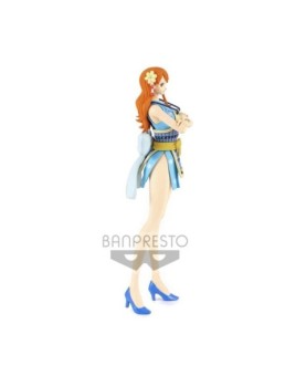 Figura banpresto one piece glitter & glamours nami wano country ver. b