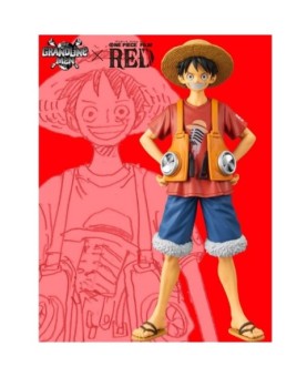 Figura banpresto one piece dxf the grandline men luffy