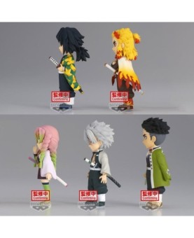 Figura banpresto world collectable demon slayer kimetsu no yaiba vol.5 surtido 7cm 1 unidad aleatoria