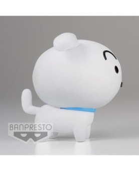 Figura banpresto fluffy puffy crayon shin - chan shiro ver. a