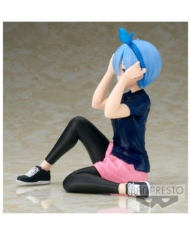 Figura banpresto re zero starting life in another world relax time rem training