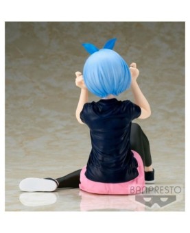 Figura banpresto re zero starting life in another world relax time rem training