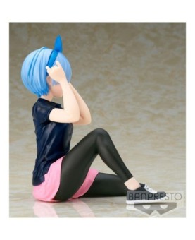 Figura banpresto re zero starting life in another world relax time rem training