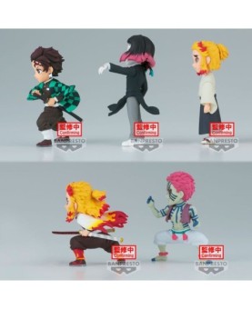 Figura banpresto kimetsu no yaiba world collectable 1 unidad aleatoria vol 8