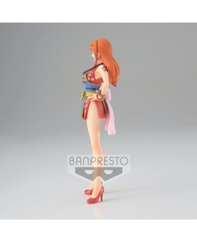 Figura banpresto one piece dxf the grandline lady wanokuni nami