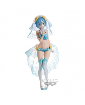 Figura banpresto re: zero starting life in another world rem chronicle exq