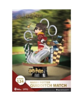 Figura beast kingdom dstage harry potter partido de quidditch