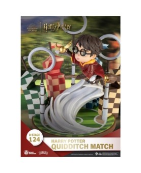 Figura beast kingdom dstage harry potter partido de quidditch