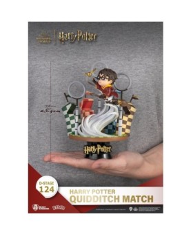 Figura beast kingdom dstage harry potter partido de quidditch