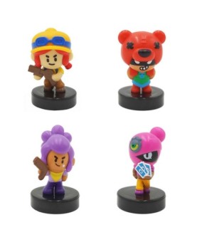 Figuras brawl stars blister pack 4 aleatorio