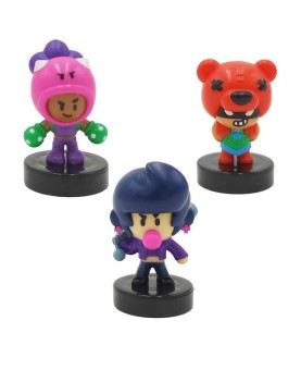 Figuras brawl stars caja  pack 3 aleatorio