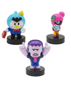 Figuras brawl stars caja  pack 3 aleatorio