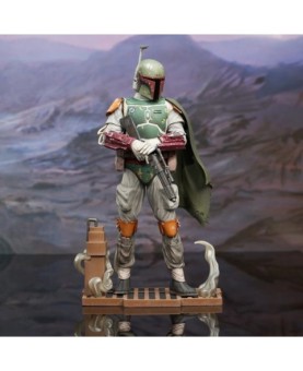 Figura diamond select toys star wars milestones return of the jedi boba fett escala 1 - 6 edicion limitada