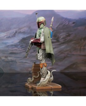 Figura diamond select toys star wars milestones return of the jedi boba fett escala 1 - 6 edicion limitada