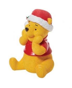 Figura enesco disney navidad winnie the pooh