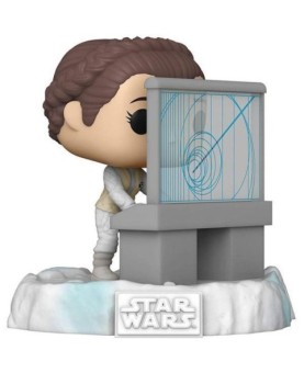 Funko pop deluxe star wars princesa leia en la batalla de la base en echo 45901