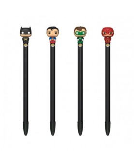 Funko pop pen topper boligrafo dc comics 1 unidad aleatoria batman superman linterna verde flash 48657